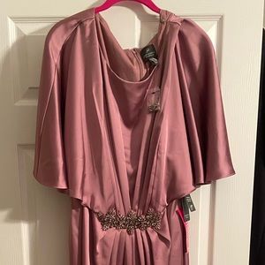 Mauve Adrienne Pappell dress NEW WITH TAGS
